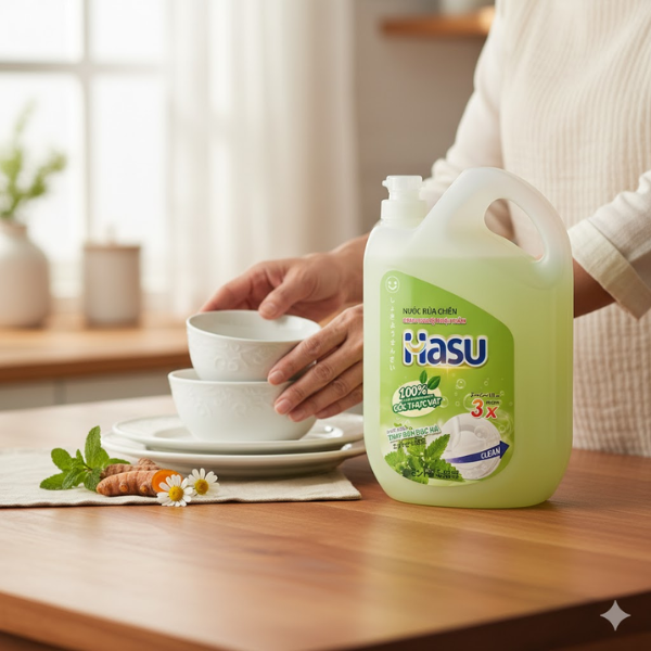 Nước rửa bát sạch dầu mỡ, an toàn cho da tay – Chọn thế nào cho đúng?